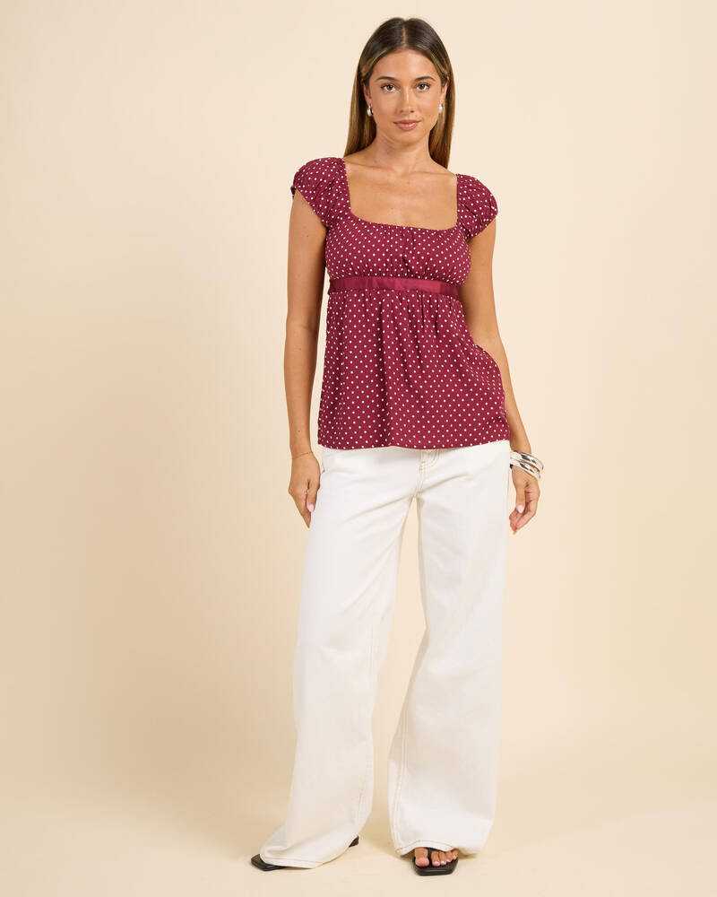Mooloola Lacey Top for Womens