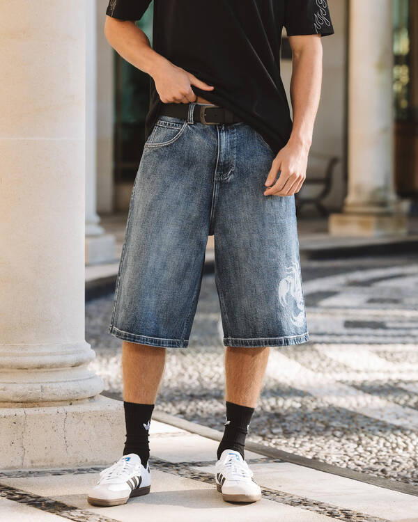 Venomous Denim Shorts