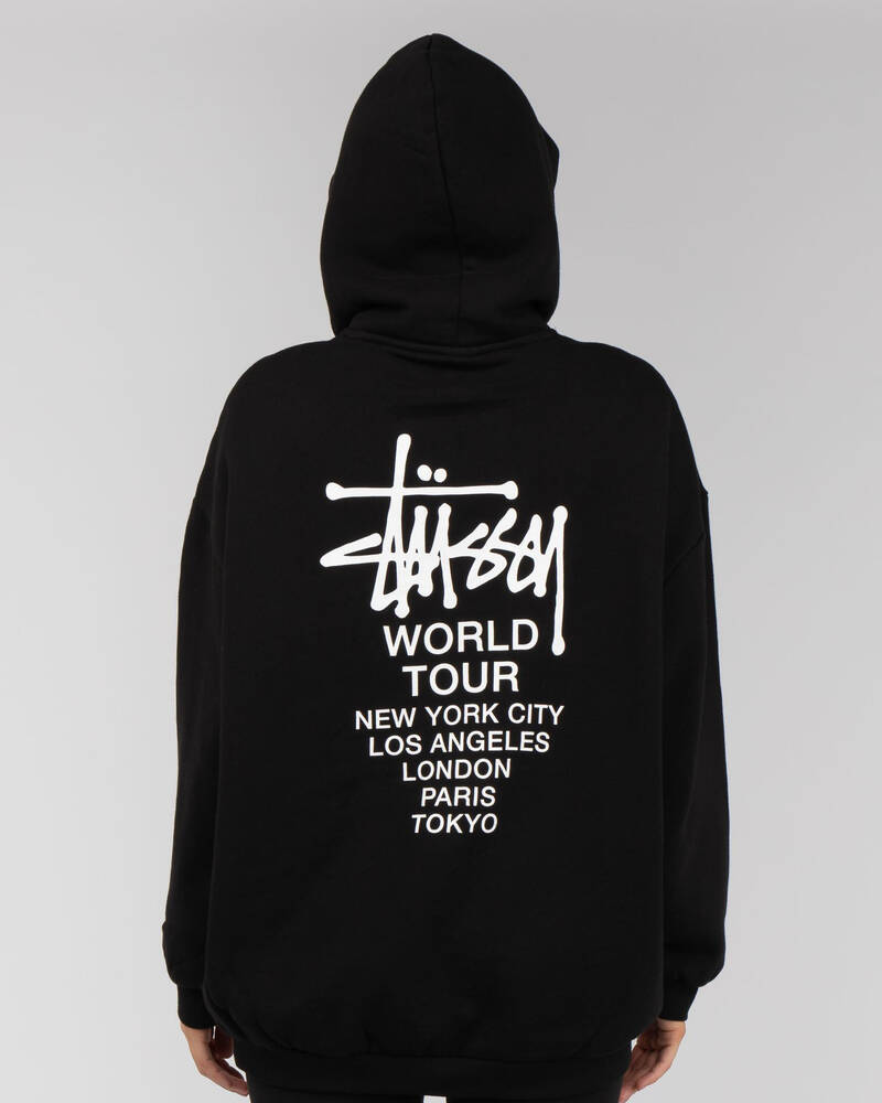 Stussy Cities Oversized Hoodie for Womens