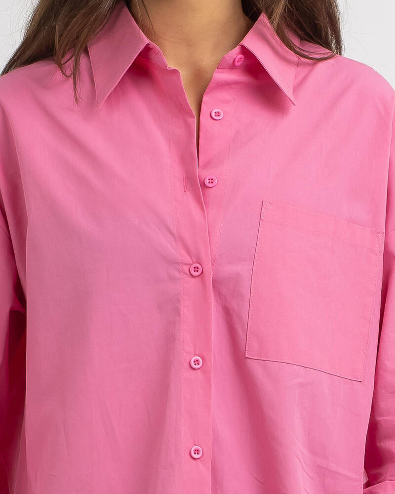 Ava And Ever Material Girl Shirt for Womens