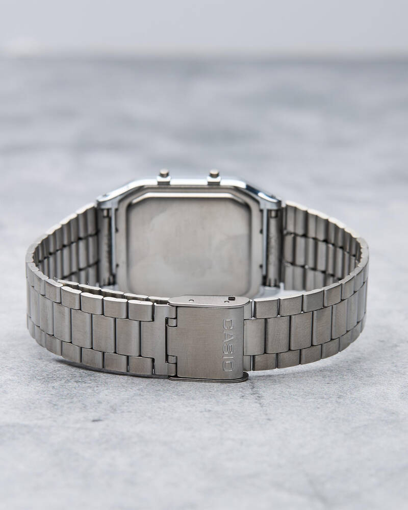 Casio AQ230A-1DS Classic Duo Time Watch for Mens