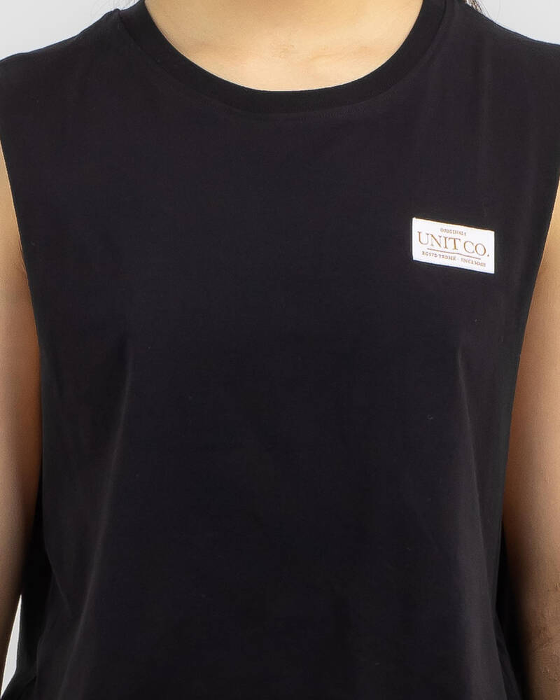 Unit Grand Cropped Tank Top for Womens