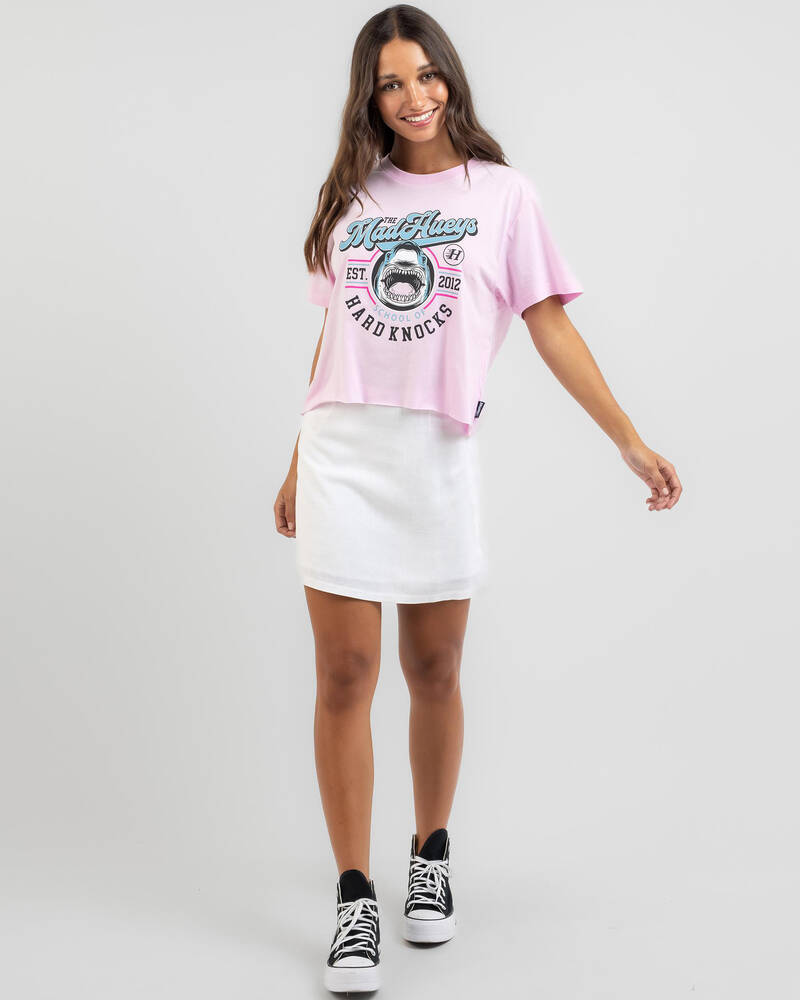 The Mad Hueys School Of Hard Knocks T-Shirt for Womens