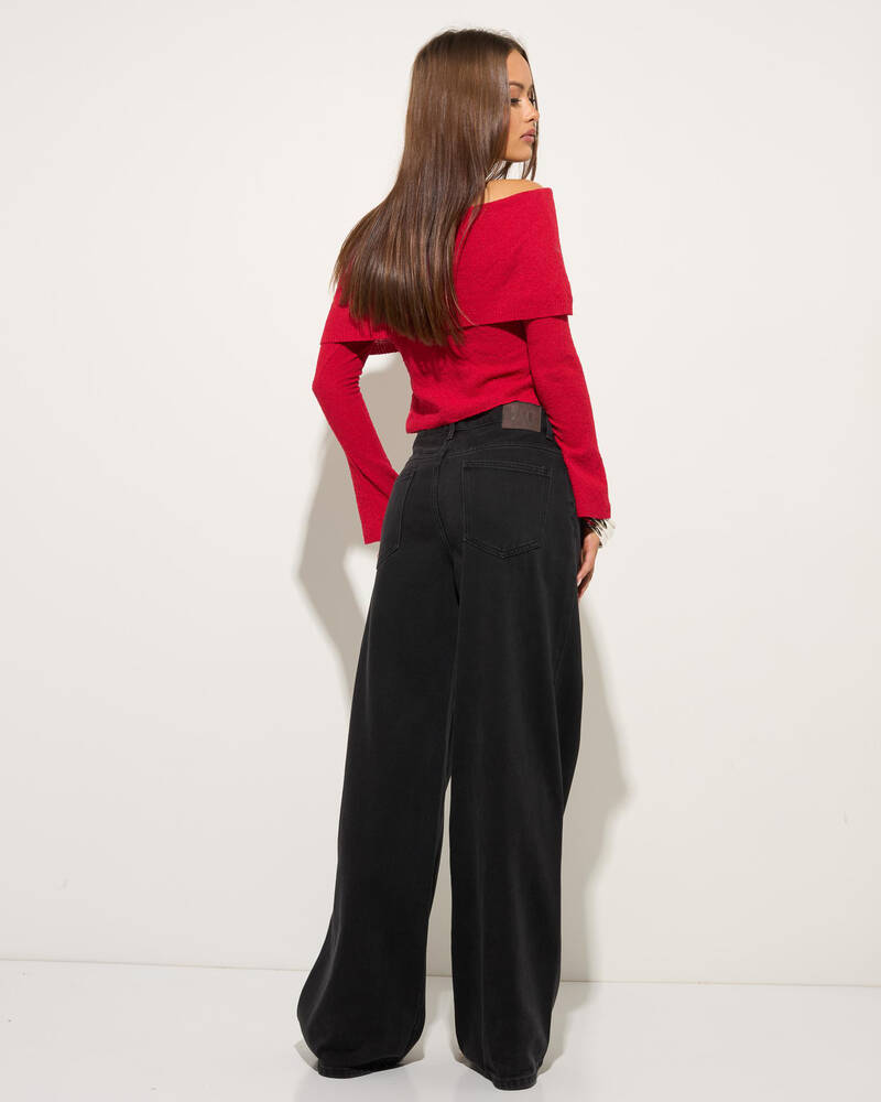 DESU Soho Wide Leg Jeans for Womens