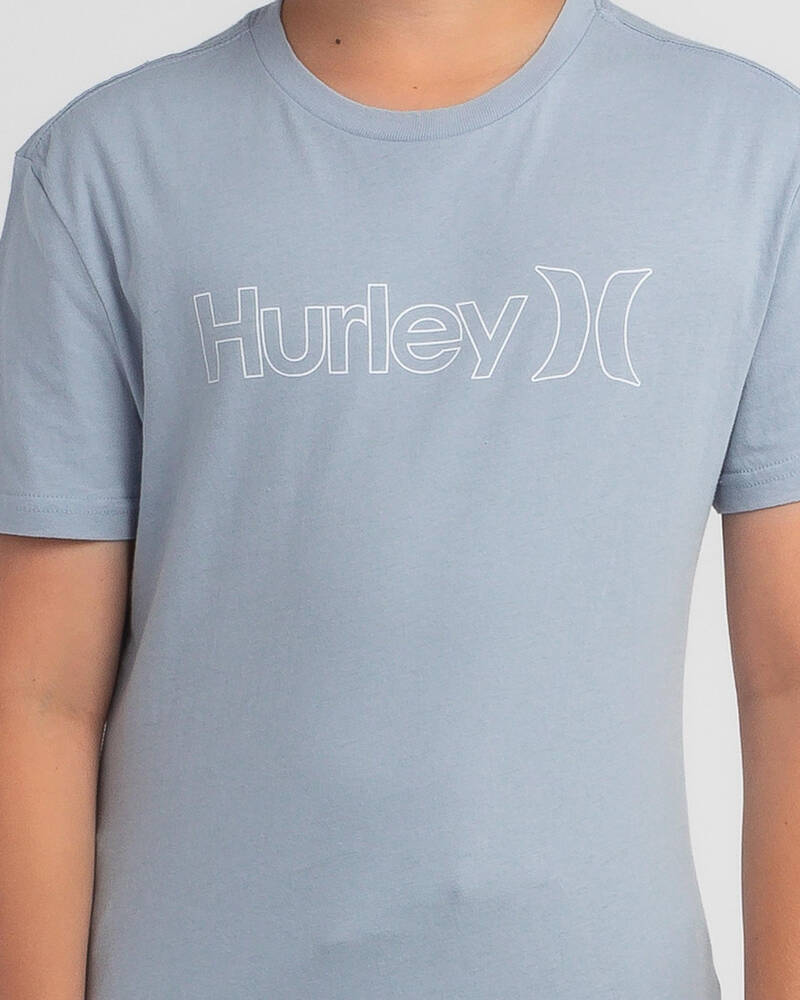 Hurley Boys' OAO Outline T-Shirt for Mens