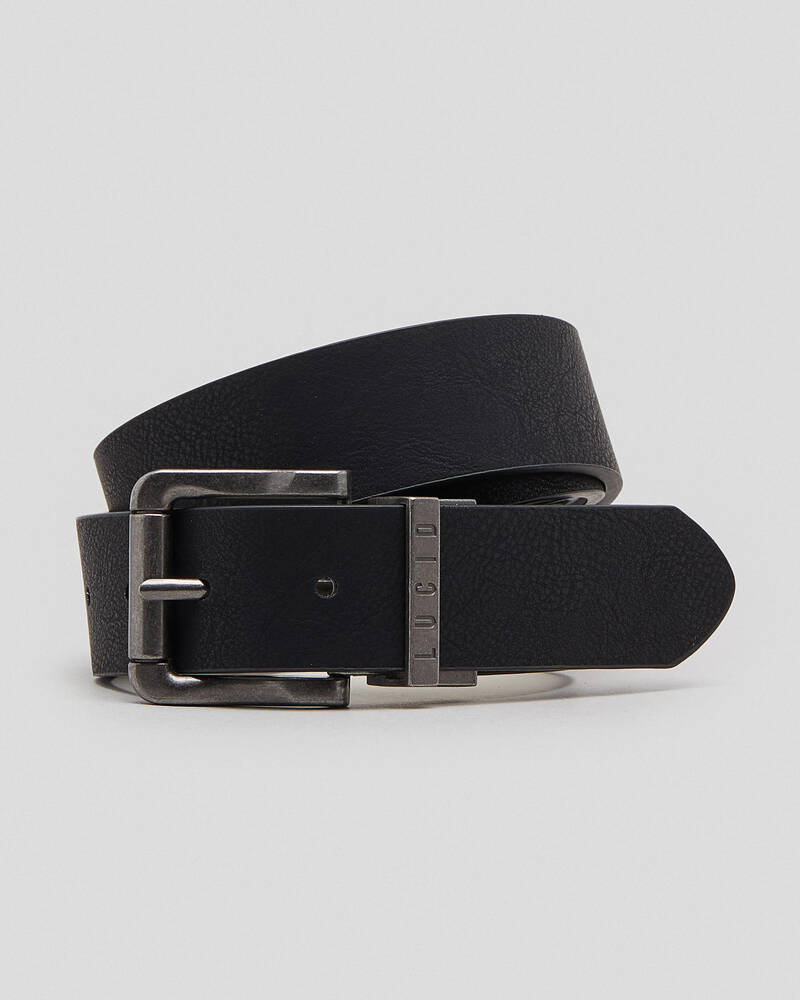Lucid Twofold PU Belt for Mens