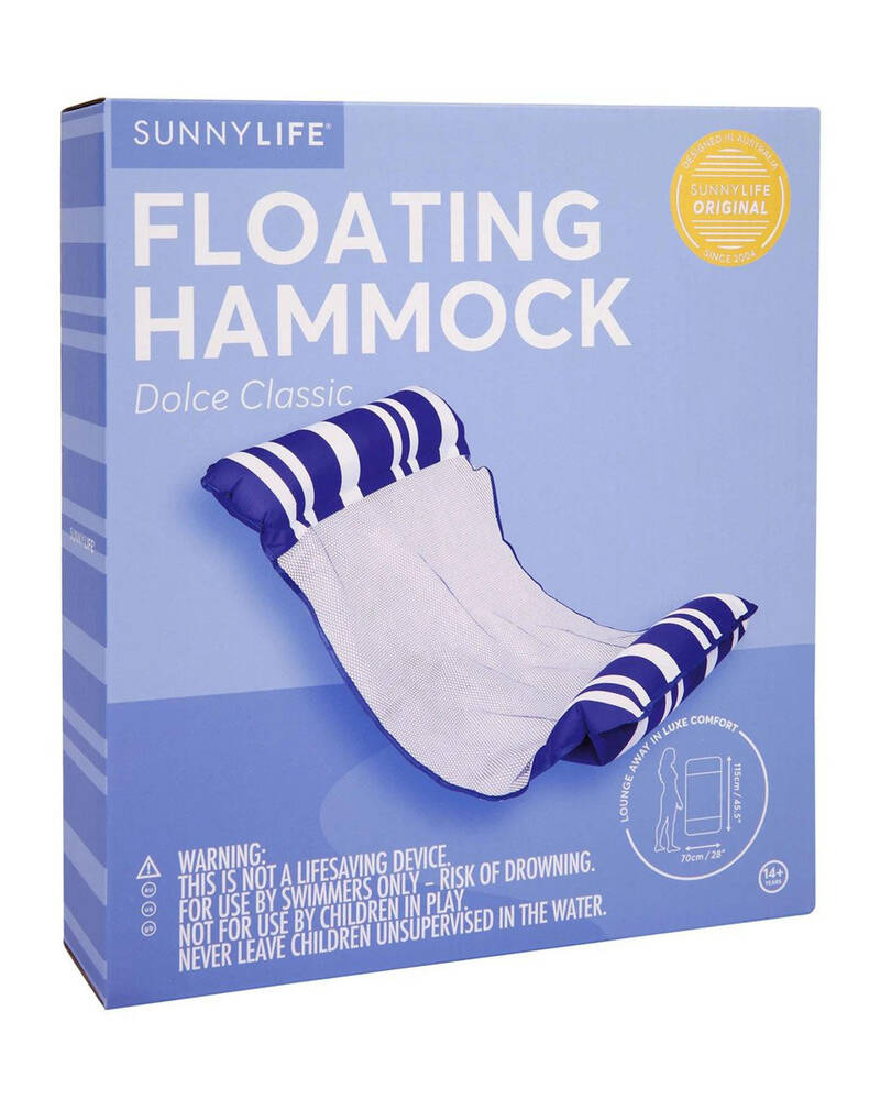 Sunnylife Dolce Classic Floating Hammock for Unisex