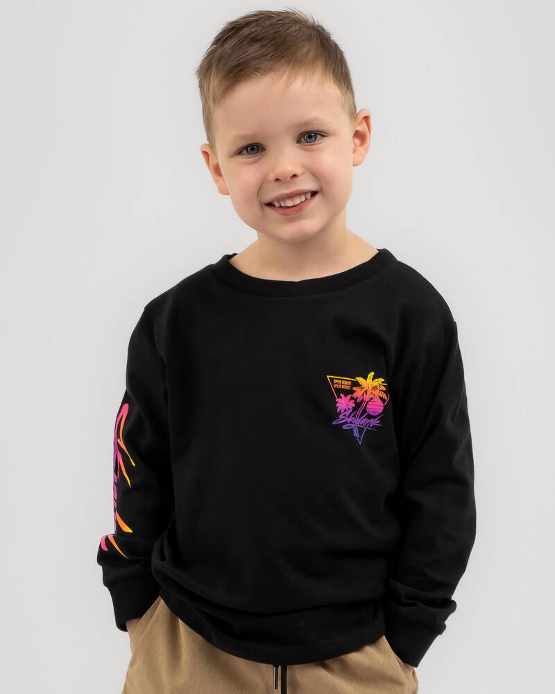 Skylark Toddlers' Tropics Long Sleeve T-Shirt for Mens
