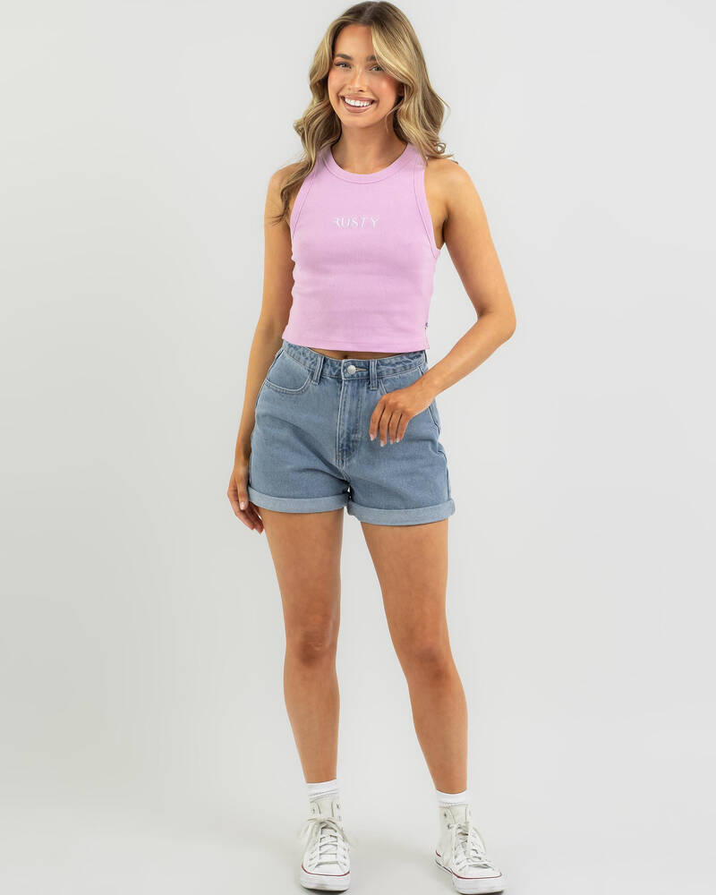 Rusty Signature Tank Top for Womens