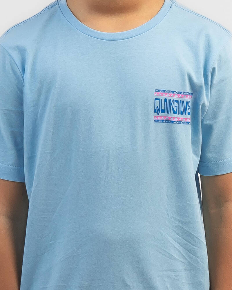 Quiksilver Boys' Warped Frames T-Shirt for Mens