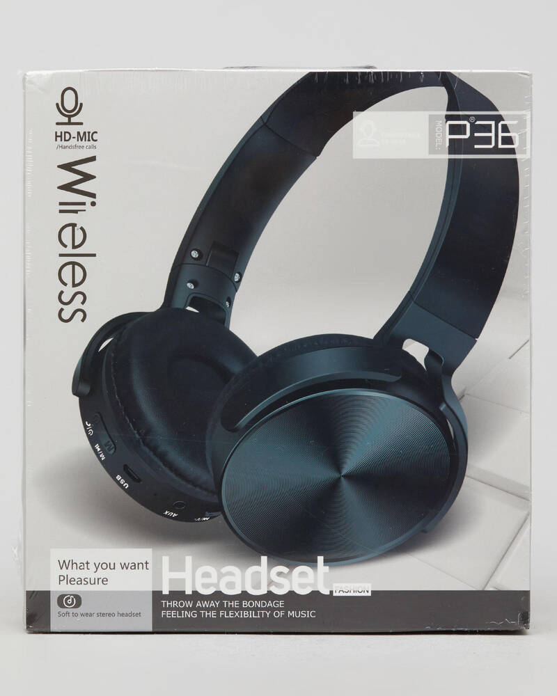 Get It Now P36 Wireless Headset for Unisex