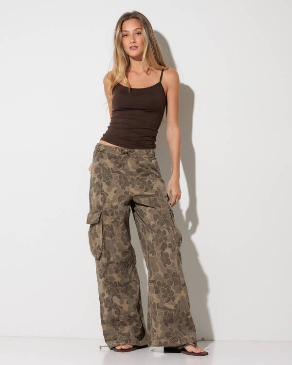 Rip Curl Paradise Camo Cargo Pants for Womens
