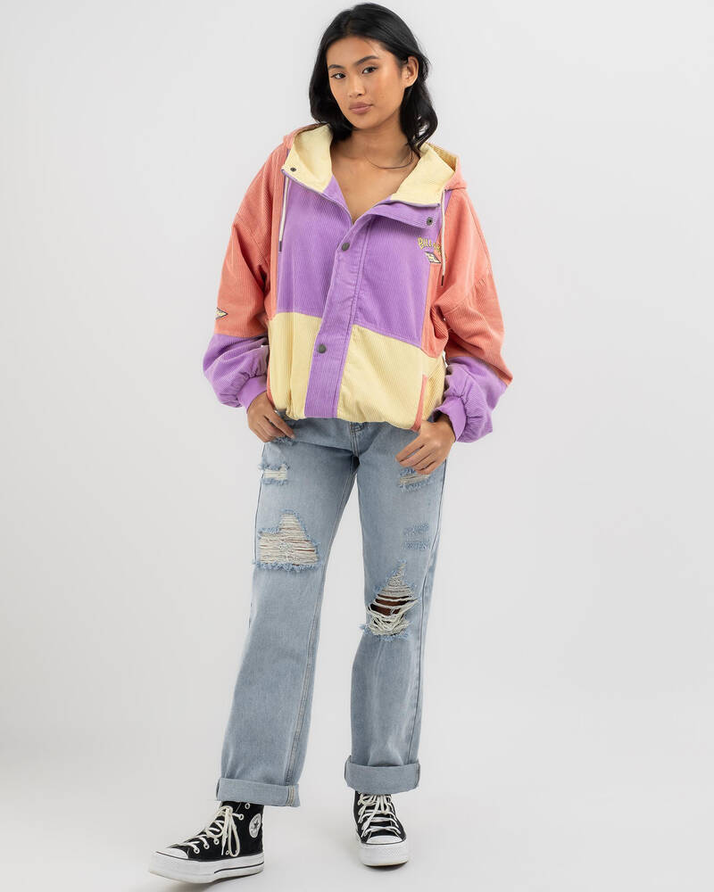 Billabong Set The Tone Hooded Jacket for Womens