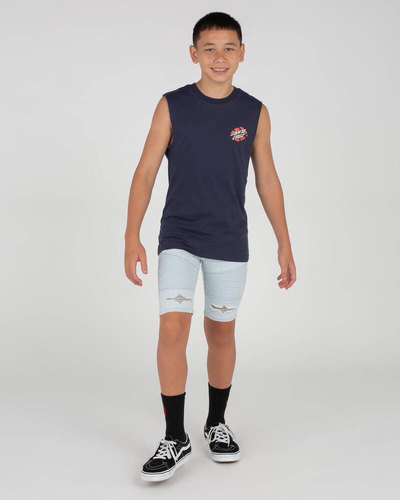 Santa Cruz Boys' Rat Slasher Muscle Tank for Mens