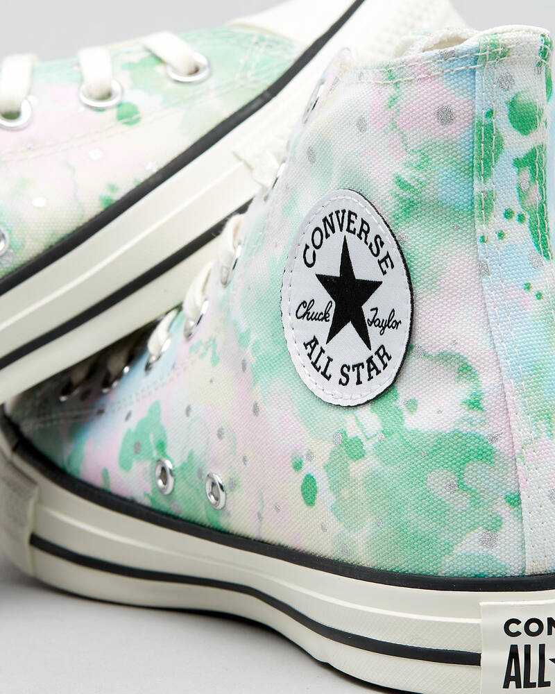 Converse Womens Chuck Taylor Summer Fest Hi Top Shoes for Womens