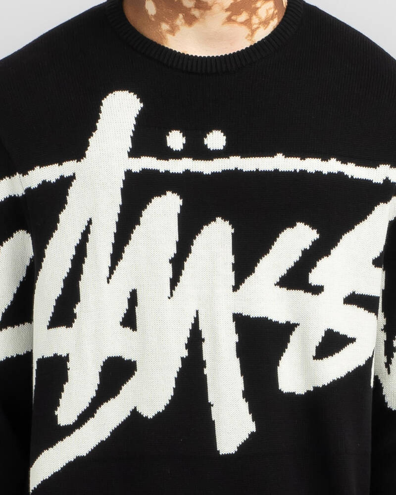 Stussy Stock Knit Sweatshirt for Mens