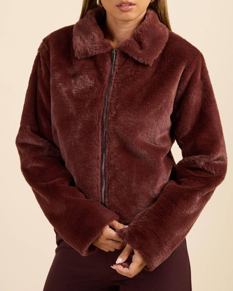 Ava And Ever Tilly Faux Fur Jacket for Womens