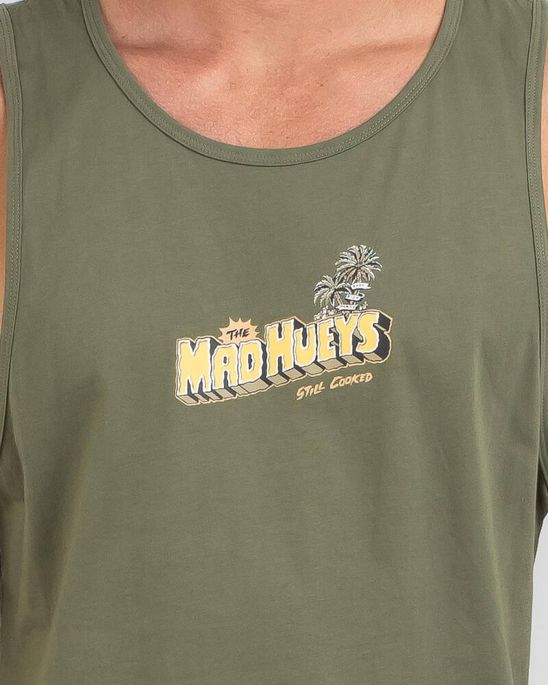 The Mad Hueys Dirty Vacay Singlet for Mens