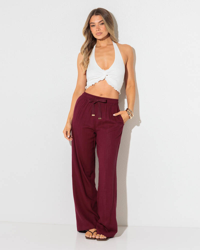 Mooloola Elle Hawaii Beach Pants for Womens