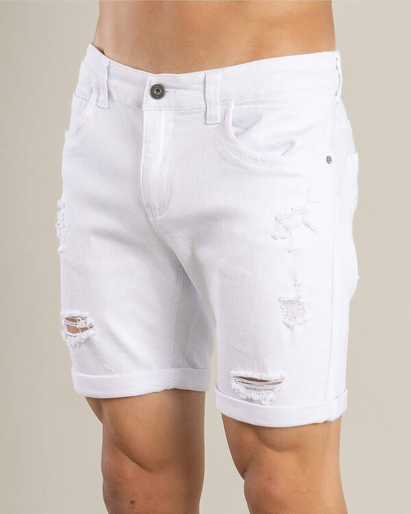 Lucid Trapper Denim Walk Shorts for Mens