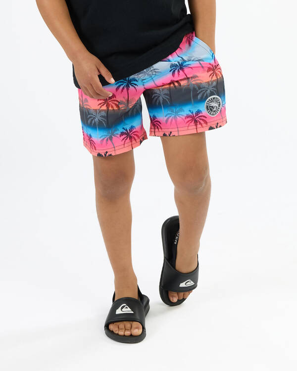Toddlers' Afterglow Elastic Waist Shorts