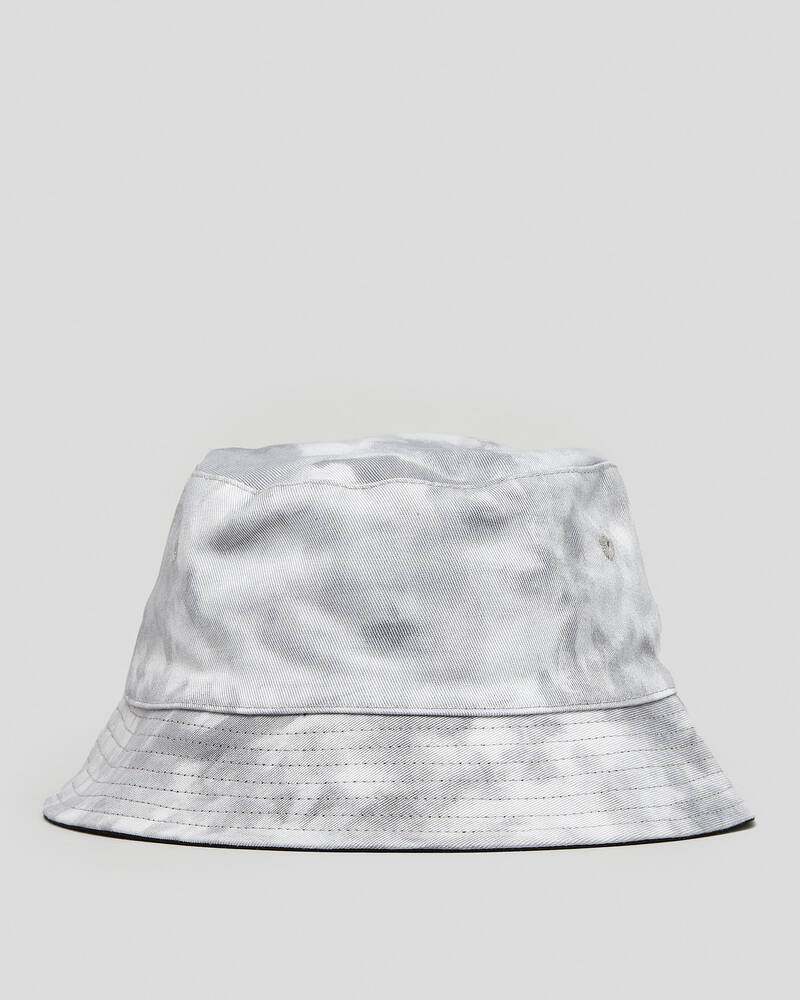 Santa Cruz Boys' Checked Ringed Flamed Dot Revo Bucket Hat for Mens