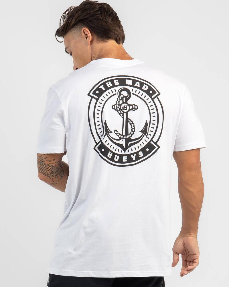 The Mad Hueys Flying H Anchor T-Shirt for Mens