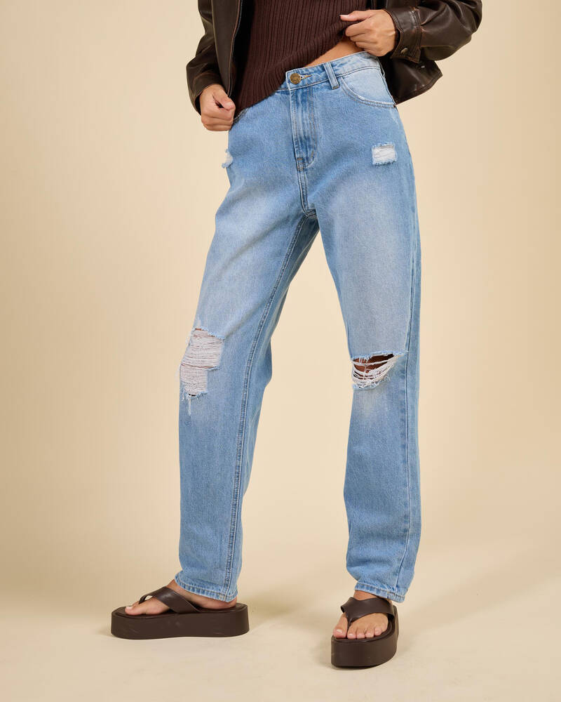 DESU Dixie Mom Jeans for Womens