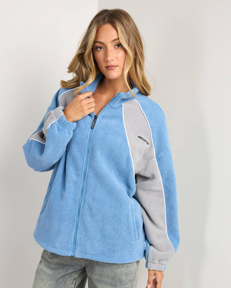 Rusty Two Tides Zip Through Jacket for Womens