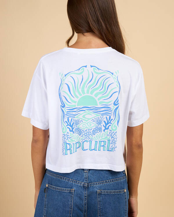 Rip Curl Sunrise Crop T-Shirt for Womens