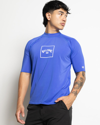 Billabong Boxed Arch Short Sleeve Rash Vest for Mens image number null