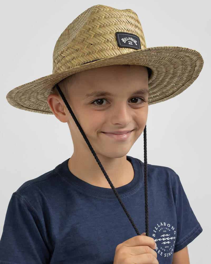 Billabong Toddlers' Tides Straw Hat for Mens