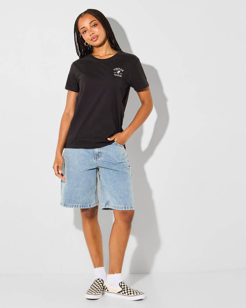 Unit Lodge Regular Fit T-Shirt for Womens