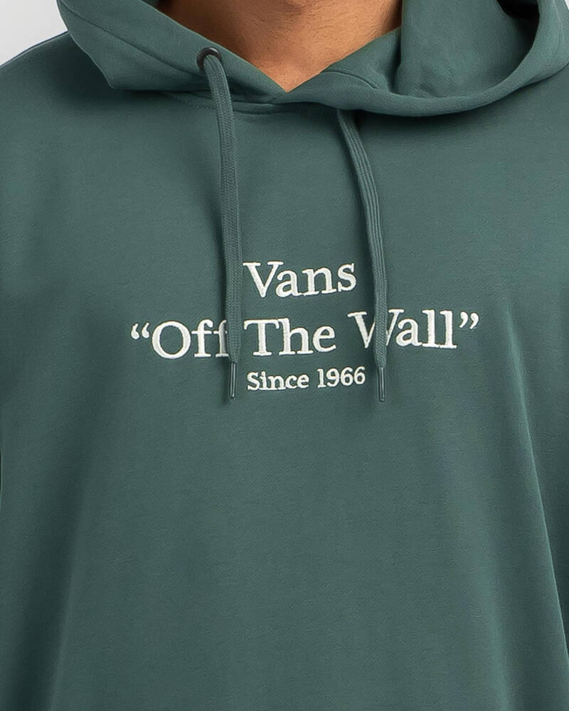 Vans Quoted Loose Pull Over Hoodie for Mens