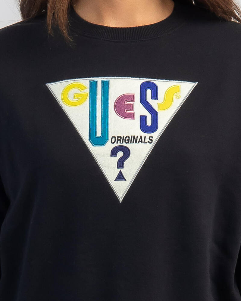 GUESS Originals Gia Logo Sweatshirt for Womens
