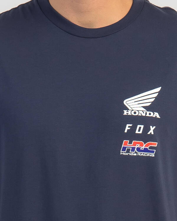 Fox Fox x Honda T-Shirt for Mens