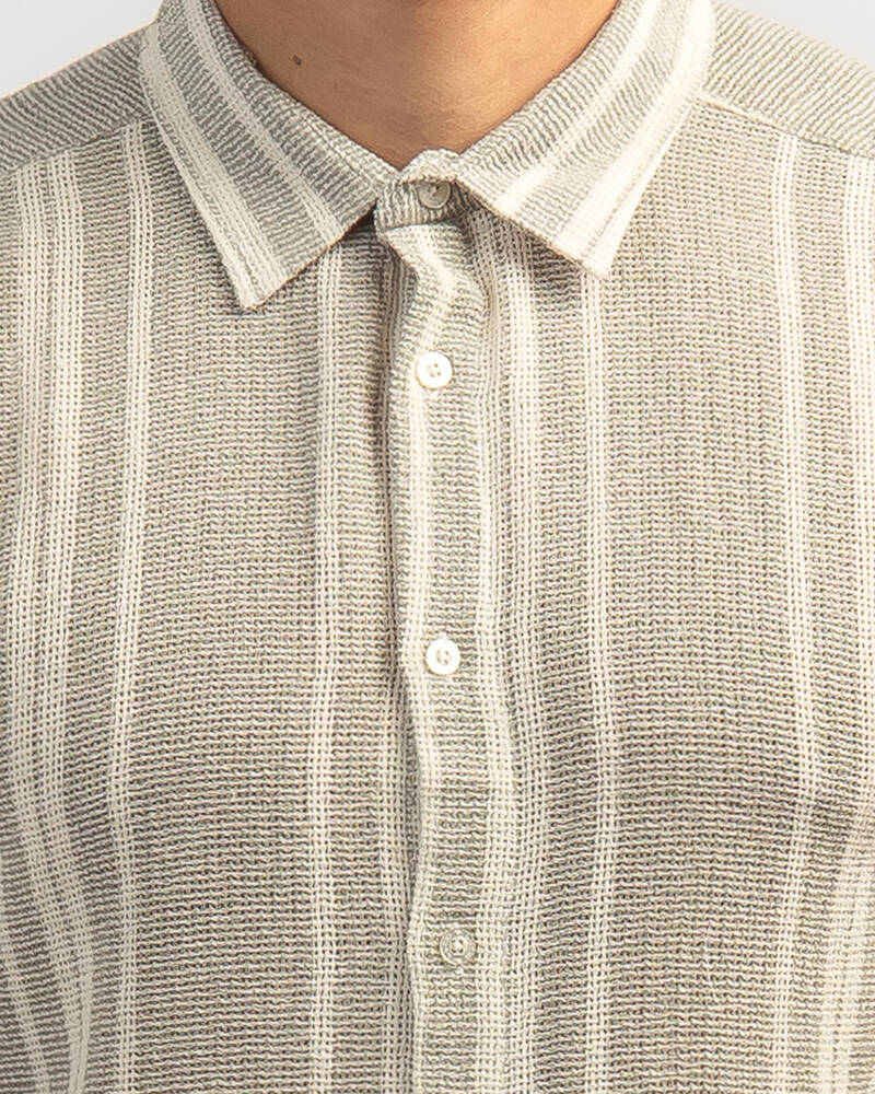 Lucid Streaks Short Sleeve Shirt for Mens