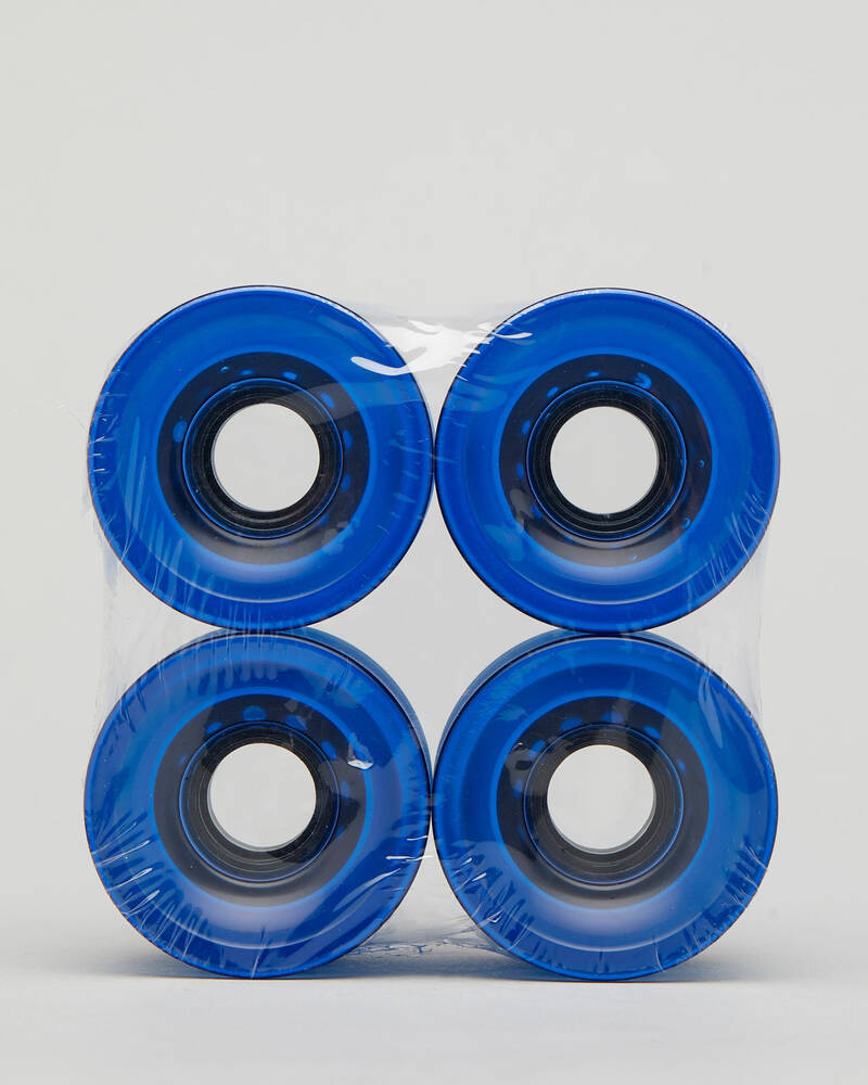 Get It Now Blue 62mm Cruiser Wheel Pack for Unisex