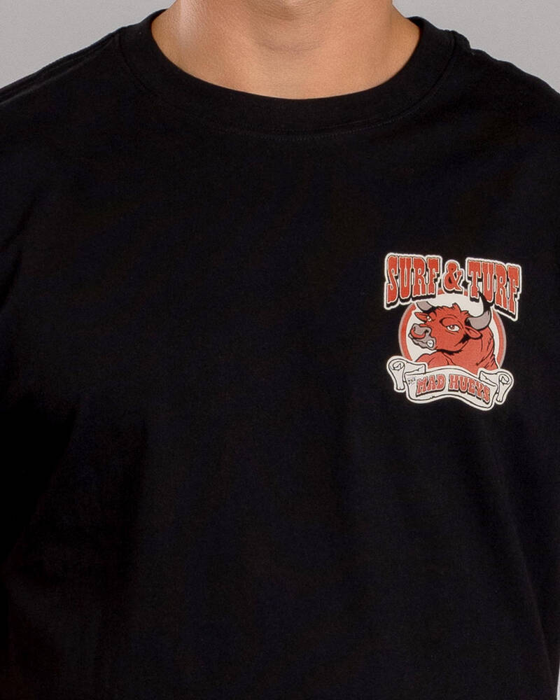 The Mad Hueys Surf And Turf T-Shirt for Mens