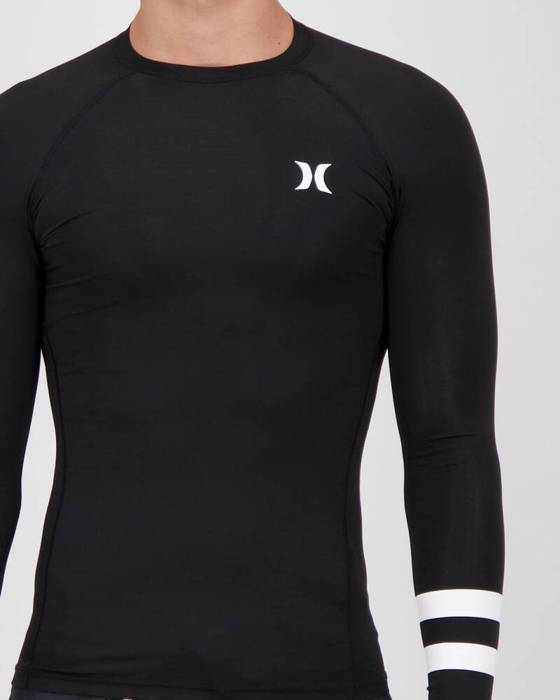 Hurley Pro Light Top Long Sleeve Rash Vest for Mens