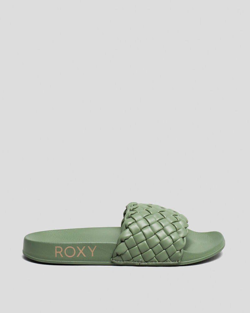 Roxy Slippy Puff Slide Sandals for Womens