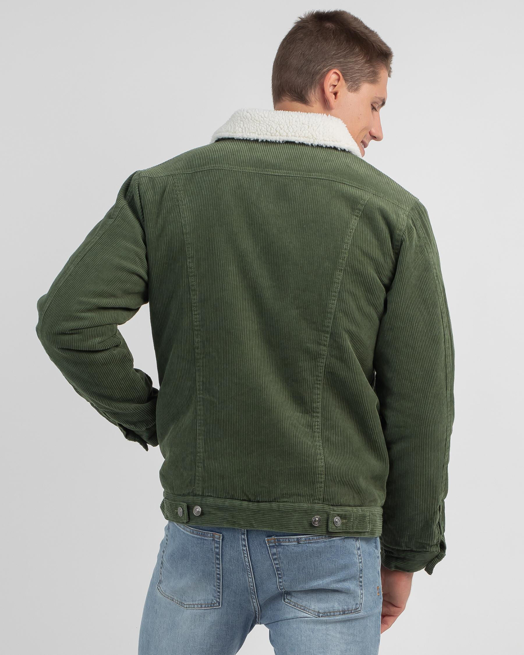 Rip Curl State Cord Jacket In Dark 