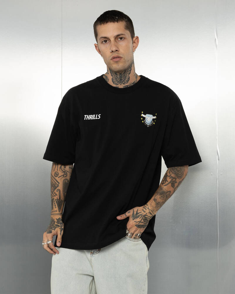 Thrills Centennial Oversize Fit T-Shirt for Mens