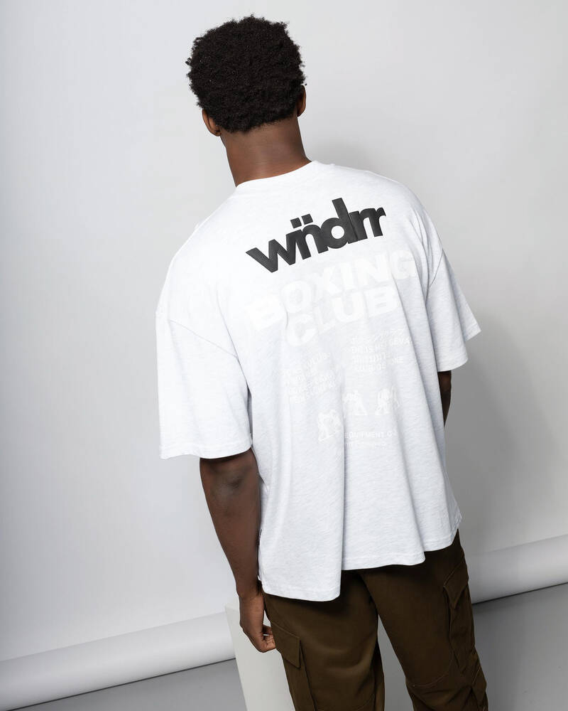 Wndrr Club De Boxe Heavy Weight T-Shirt for Mens