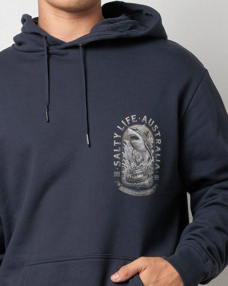 Salty Life Ocean Ambush Hoodie for Mens