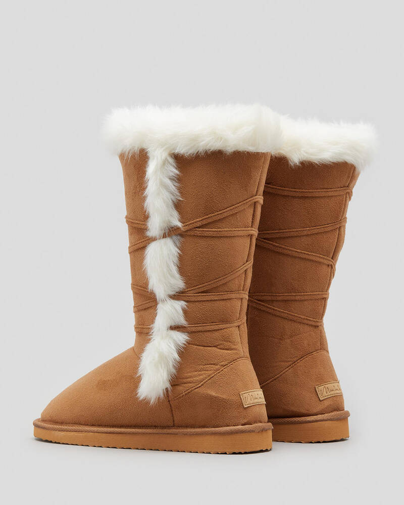 Mooloola Olympia Slipper Boots for Womens