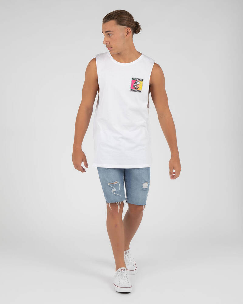 Salty Life Mirage Muscle Tank for Mens