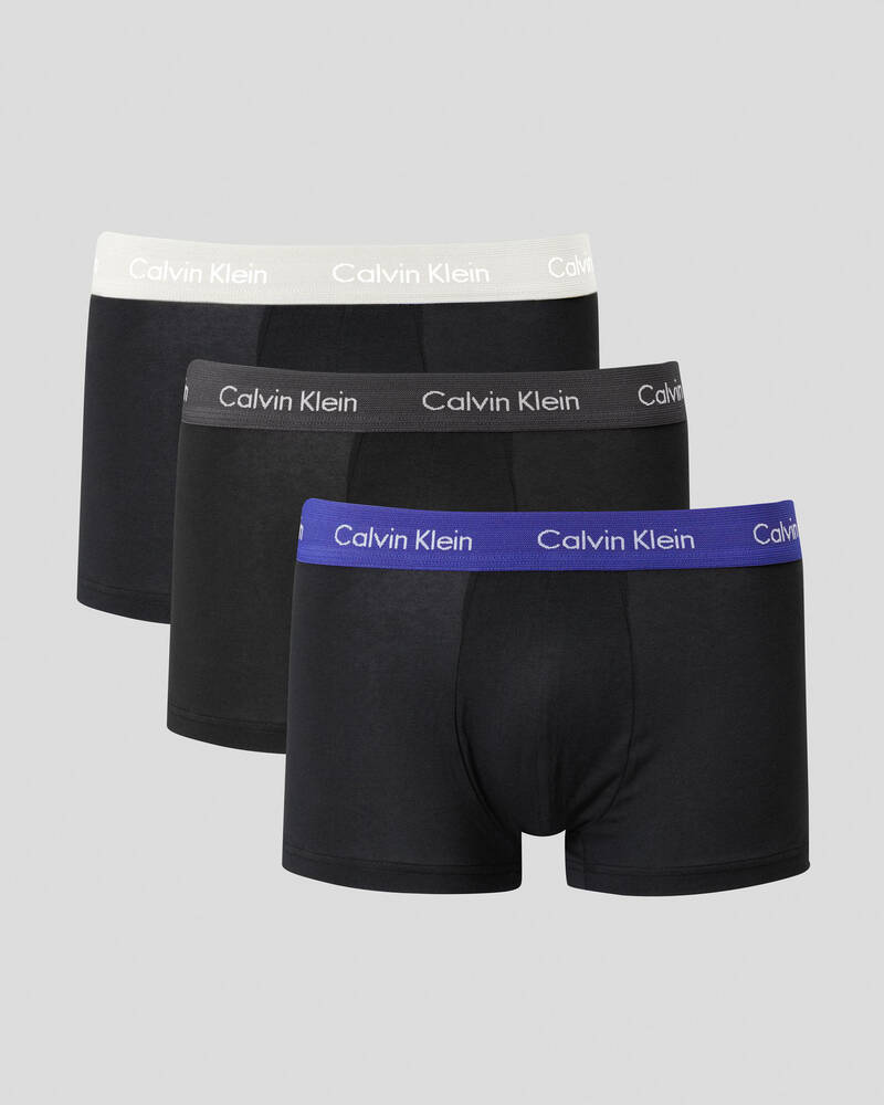 Calvin Klein Cotton Stretch Trunk, 3-Pack - Underwear