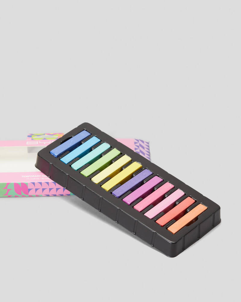 BYS Colour Me In Hair Chalk 12 Pack for Womens