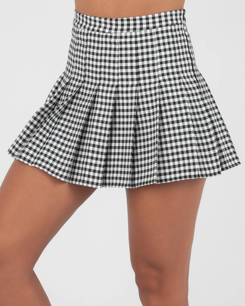 Red Berry Lacey Skirt for Womens